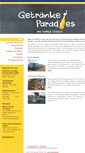 Mobile Screenshot of getraenke-paradies.de